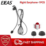 6/3/1 TK EJEAS V6C/V4C/FBIM Jalgpalli kohtuniku k&auml;ed-vabad peakomplekt 3,5 mm liides k&otilde;rvasisene vasak/parem k&otilde;rvaklapp intercomi lisatarvik 1pcs Right Earphone