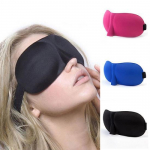 Home Travel 3D Sleep Sleeping Pehme Silmakaitse Hele lauv&auml;rv Silmside must