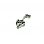 30 tk Punk Demon Skull Key Charms ripats ehted isetegemine Tiibeti h&otilde;beda tegemine antiikne h&otilde;bedane v&auml;rv