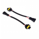 2 tk H8 H9 H11 juhtmestiku pistikupesa juhtme pistiku pistiku adapter HID LED udutule esilaterna pirni jaoks
