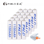 PALO 4-28tk 3A AAA laetav aku 1,2V 1100mAh ni-mh akud 20pcs