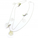 Les Tr&eacute;sors De Lily [K0978] &ndash; disainerkaelakee 'Rosa Romantica' kullast h&otilde;bedast kuld