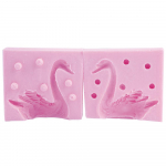 3D luigekujuline &scaron;okolaadivorm, silikoon Fondant vormikoogi k&uuml;psetust&ouml;&ouml;riist, roosa 2Pcs roosa