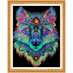 5D teemantmaaling Loomad Teemanttikandid Hunt T&auml;ispuurimine Rhinestones Decor Home 20X30CM