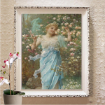 5D DIY Teemantmaali Ristpistekomplekt Teemanttikandid Mosaiik Pilt rhinestones Kodukaunistuse kingitus Full Round 20X30CM