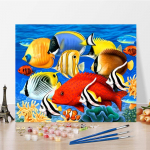 Kunst DIY Maalimine numbrite j&auml;rgi Teemantmaal &Otilde;limaal Kodusisustus Hobid Numbrite maalimine Digitaalne &otilde;limaal 40x50cm no frame