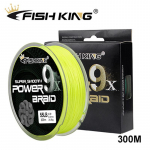 Fishing King 300M 9X kiududega p&otilde;imitud &otilde;ngen&ouml;&ouml;r, multifilament Pe Line punutud &otilde;ngen&ouml;&ouml;r 0.6-0.12mm-20lb