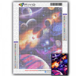 Teemantmaal T&auml;isruudukujuline Eiffeli torni kivid Teemanttikandid Maastik &Ouml;&ouml;mosaiik Kodukaunistus Full Square 50X70CM