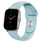 20mm/22mm silikoonrihm Amazfit GTS 3/2/2e/GTS2 Mini/GTR 42mm/47mm/GTR 3/3 Pro/2/2e spordikella k&auml;ev&otilde;ru Amazfit bip rihm jaoks 22mm Watch Band sinine/roheline