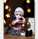 30 cm mini liigutatav 13 liigestega nuku t&uuml;drukute m&auml;nguasi 3D suurte silmadega BJD printsessi komplektid kleidid kollektsiooni lastele nuku kingitus