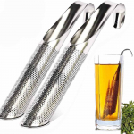 H&auml;mmastav roostevabast terasest tees&otilde;el koduse tee infusioonitoru toru disain, hea enesetunde hoidja t&ouml;&ouml;riista lusikafilter 2PCS