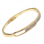 18K Aafrika ehete kullast k&auml;ev&otilde;ru komplektid naistele araabia Maroko kristalllukuga manseti k&auml;ev&otilde;ru &scaron;ikk pruudi pulmaehted kuld