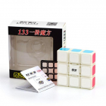 QiYi 133 Magic Speed ​​Cube 1x3x3 puslekuubikud Professionaalsed m&otilde;istatused Magic Square stressivastased m&auml;nguasjad lastele kingitus valge