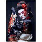 Teemantmaaling Ristpistes Naiste Teemanttikandid Jaapani t&uuml;druk ventilaatoriga Full Round 20x30CM