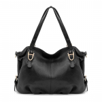 Naiste ehtsast nahast k&auml;ekottide disaineri kaubam&auml;rgiga &otilde;lakott K&auml;ekott Ristkehaga kott Pehmest veisenahast k&auml;epidemega kotid must