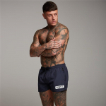 Muscleguys Mens Causal Quick Dry L&uuml;hikesed jooksup&uuml;ksid Meeste l&uuml;hikese p&otilde;hjaga suvepesu M must
