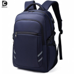 Uus kulumiskindel seljakott, veekindel, suure mahutavusega meeste reisiseljakott USB &auml;rireisi arvutikott naistele sinine