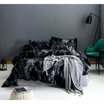 Nordic Style kodutekstiiliga tr&uuml;kitud tekikate Kolmeosaline voodipesu 210*210cm