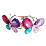 Les Tr&eacute;sors De Lily [R8032] &ndash; mitmev&auml;rviline Sissi disainerk&auml;ev&otilde;ru (liblikas) - 90x35mm mitmev&auml;rviline