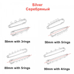 10 tk/partii Haakn&otilde;elad Pross T&uuml;hi alus Prossi n&ouml;&ouml;pn&otilde;elad 50/80/90 mm n&ouml;&ouml;pn&otilde;elad 3/5 s&otilde;rmust Ehet&otilde;ela ehete valmistamise tarvikud tarvikud 50mm with 3rings