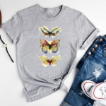 (Aasia suurus)T-s&auml;rk 90ndate akvarellitrendiga armas, armas moodne T-s&auml;rk, naiste prindiga naiste graafiline riietus vabaaja l&uuml;hikeste varrukatega T-s&auml;rk S