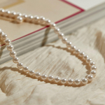 Klassikaline Shijia Baby Pearl Kaelakee Perfect Circle Tugev Hele V&auml;ike Rohkem Suurusi Ultra-Fine Retro 18K Kotike Kuldne Kaelakee 4mm For Piece