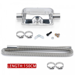 60cm 100cm 120cm 150cm 200cm 250cm 300cm &otilde;hkdiisel seisuk&uuml;tteseade roostevabast terasest v&auml;ljalasketoru toru gaasi ventilatsiooni voolik auto veoauto kaubik