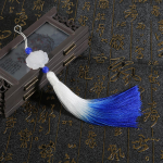 Mitme gradientv&auml;rviga pol&uuml;estrist tups Lotus Charm rippuv ripats DIY ehete leiud