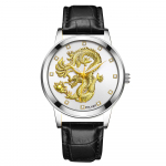 Luksuslik reljeefne lohe meeste k&auml;ekellad Mood vabaaja nahast kvartskell meestele m&otilde;eldud v&auml;lispordi veekindel kell