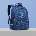 Laste veekindlad koolikotid t&uuml;drukud poisid laste seljakott P&otilde;hikooli seljakotid Ortopeediline seljakott koolikott 41*28*16cm sinine