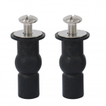 Tualettruumi hinged Kummist pistikud Kummist pealmised mutrid Roostevaba teras