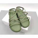 Naiste vabaaja sandaalid &otilde;pilastele m&otilde;eldud paksu tallaga lamedad Rooma jalan&otilde;ud 40 pruun