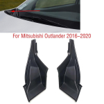 Mitsubishi Outlander 2016 2017 2018 auto esiklaasi katte nurga trimmi klaasipuhasti k&uuml;lgmise trimmi kate jaoks 1pc left black