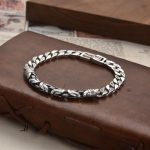 Ping 'An Pattern Isiksus Meeste k&auml;ev&otilde;ru rotangist murumustriga k&auml;tekaunistus Uus loominguline rasket&ouml;&ouml;stuslikud h&otilde;beehted Atmosf&auml;&auml;rilised k&otilde;ik sobivad 22cm