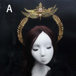16Styles Imeilus gooti stiilis Halo Crown peapael Lolita Virgin DIY Materjalipakett Vintage Church A