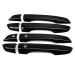 ABS Auto Exterior Door Handle Covers Trim w/ Keyless Entry For Honda Civic 10th Gen 2016 2017 2018  Car must