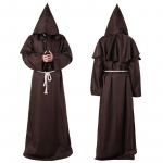 V&otilde;luri kost&uuml;&uuml;m Cosplay keskaegne munk vend r&uuml;&uuml; preestri kost&uuml;&uuml;m iidne riietus kristlik &uuml;likond S