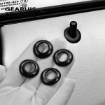 For BMW E81 E82 E87 stainless steel Car Doors Latch Lifter Door Pin Styling Stickers Trim 1 Series Interior Door Lock Bolt must