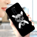 K121 Satanic Scary Skull TPU pehme &uuml;mbris Redmi Note 5 6 6A 7 7A 8 8T 8A 9 9A 9C 9S K20 K30 Poco X2 Pro Max jaoks Redmi 6