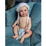 50 cm kogu keha silikoonist veekindel Reborn Maddie Doll k&auml;sitsi &uuml;ksikasjalik maalimine n&auml;htavate veenidega Elutruu 3D nahatoon
