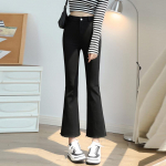 Naiste laienevad p&uuml;ksid Mood Micro Casual k&otilde;rge v&ouml;&ouml;kohaga Micro elastsed &otilde;hukesed mustad p&uuml;ksid M-XL must