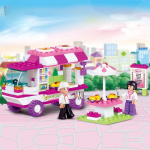 102tk S&otilde;brad Linnakaubikud Sn&auml;kimaja Auto Koeravanker Ehitusklotsid Komplektid Klotsid Figuurid Harivad Lastele M&auml;nguasjad J&otilde;ulukingitus