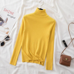 S&uuml;gisese kaelusega kampsunid Naiste &otilde;huke džemprid kootud kampsun vabaaja pikkade varrukatega alumised pulloverid mood talveriided 28902 One Size