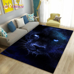 3D multifilmi loomaleopard-gepardi vaip, vaibavaip elutoa diivani uksematt k&ouml;&ouml;gikaunistuseks, libisemiskindel p&otilde;randamatt 40cm x 60cm
