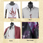 Anime Danganronpa V3 Momota Kaito Cosplay kost&uuml;&uuml;m Unisex meestele naistele Kaito kooli astronauti &uuml;likond Halloweeni karnevali vormir&otilde;ivad XS