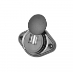 3.1a 12-24v kahe USB pistikupesaga telefonid tahvelarvuti liugkaanega autobuss paat Kahe USB-pordiga laadija pistikupesa valge