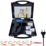 70 W plastist keevitusmasin kaitseraua parandamiseks k&auml;eshoitavate kuumaklambrip&uuml;stoli remondikomplekti keevituss&uuml;steemide jaoks 200Pcs With Box
