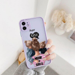 Super Mom ema k&otilde;va telefoni&uuml;mbris telefonile iphone 13 12 SE2020 Baby Girl Fashion Family kate iPhone 11Pro Max X XS Max XR 6 7 8 Plus jaoks iphone 6plus 6splus
