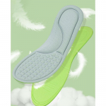 1 paar pehmet m&auml;luvahust sisetalda meestele, naistele m&otilde;eldud deodorant, imav higimassaaž, sportlik sisetald, jalad, jalatsite tald, jooksmine 45-46 hall