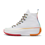 Converse Run Star Hike High Pride Unisex tossud Valge Mitmev&auml;rviline Optiline Valge 170824C 35